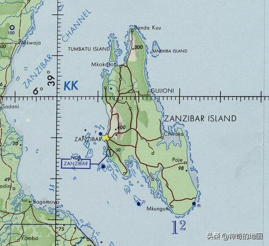 地图上的那些岛屿20桑给巴尔zanzibar