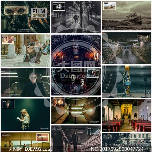 15款数码照片电影艺术效果lr预设