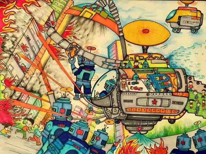 科幻画主题创意素材(附:科幻画创作方法)