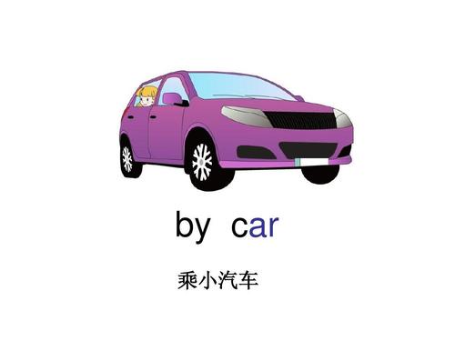 by car 乘小汽车