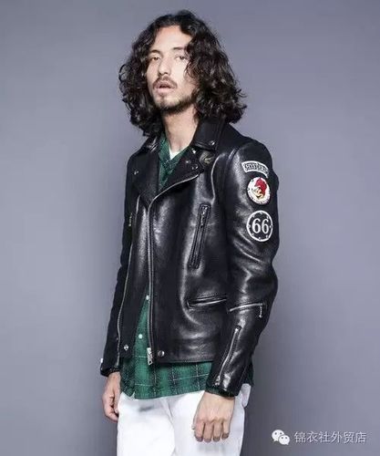 英国百年骑士品牌lewis leathers & hysteric glamour合作款斜拉机车