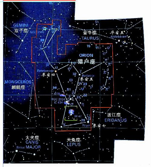 (仰望南方天空 辨认猎户座星云 图片来自百度图片)i have a dream,a