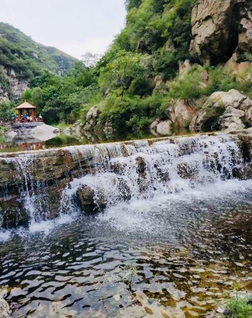 涞源潭瀑峡景区游