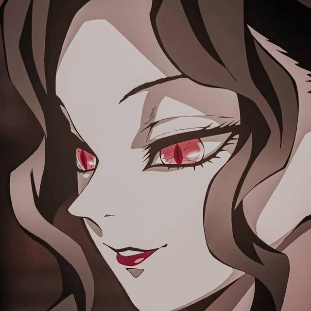 《鬼灭之刃》鬼舞辻无惨的女性形态,动漫头像壁纸自剪分享