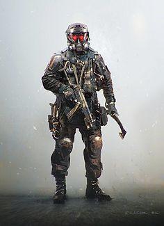 j-士兵,战士,枪手,丧尸