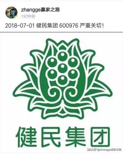 2018-07-01健民集团600976严重关切!
