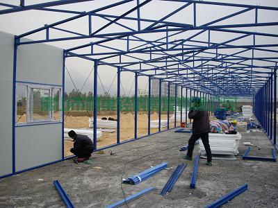 组合单层活动板房 - 单层活动板房 - 产品中心 - 鸿泰