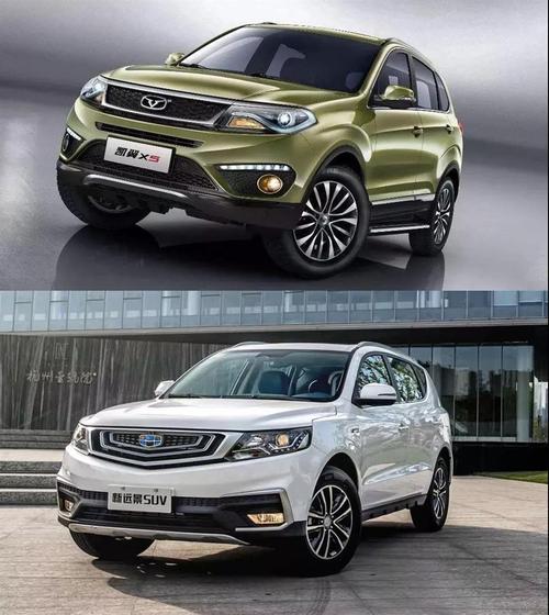 2019款凯翼x5到底比吉利远景suv强在哪里?