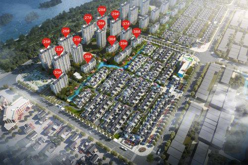 濮阳 汇丰濮水小镇桃花源  开发商:濮阳市舜和置业有限公司 项目位置