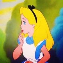 爱丽丝 迪士尼公主 动漫头像