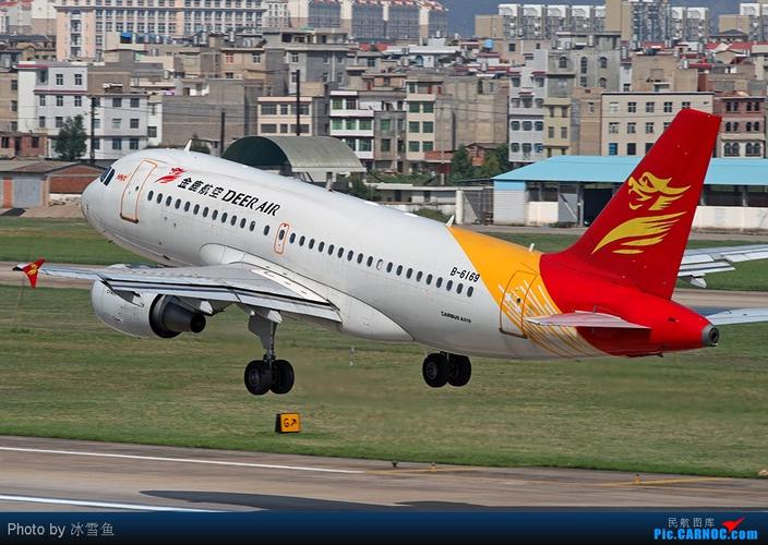 airbus a319-100 b-6169 中国昆明巫家坝机场