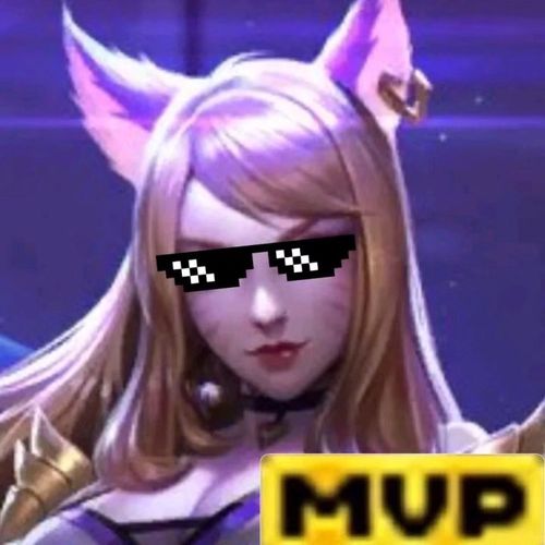 lol妹子头像 mvp 躺赢局