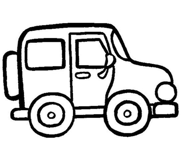 各种汽车简笔画