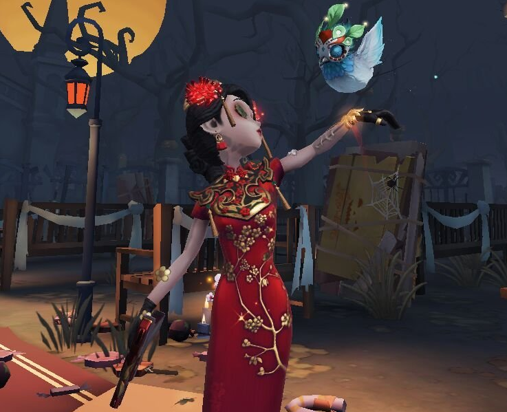 第五人格寒香舞优化完毕,开衩幅度引争议,玛尔塔变风尘女子