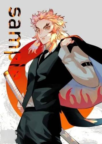 鬼灭之刃系列之西装版鬼杀队精美插画图集无惨和上弦不遑多让