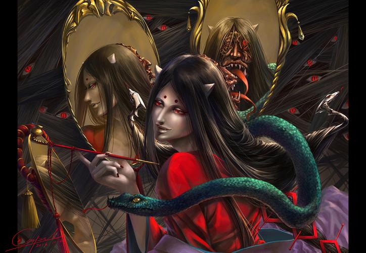 阴阳师同人——食发鬼