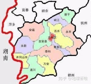 地理答啦:革命圣地井冈山的具体位置在哪里?在哪个省