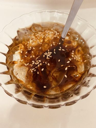 玫瑰花香木瓜粉白凉粉版