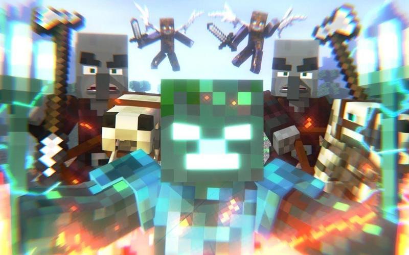 烦人的村民溺尸壁纸