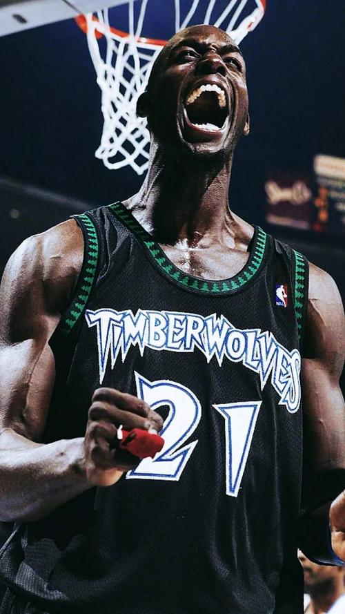 篮球壁纸狼王加内特高清大图