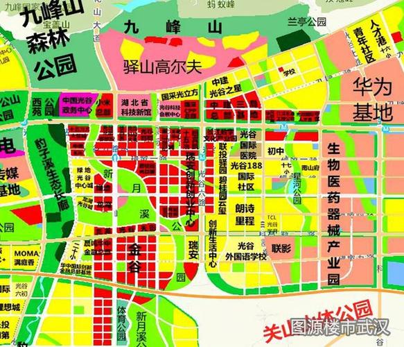 光谷中心城爆款来了!稀缺地段 公园式美宅!看了的都说