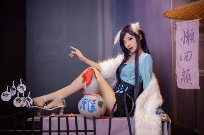 cosplay福利狐妖小红娘涂山雅雅cosplay