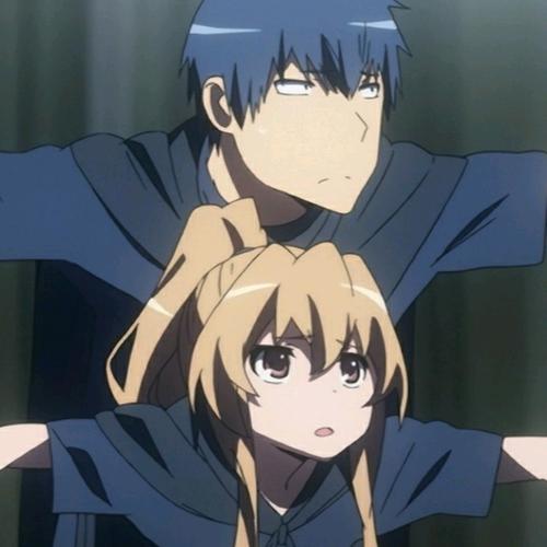 《龙与虎》逢坂大河&高须龙儿自截图