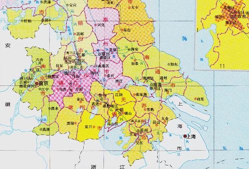 江苏省的区划调整13个地级市之一南京市为何有11个区