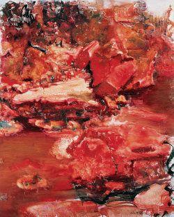 周春芽《石头系列-雅安上里》