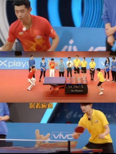 好家伙!任嘉伦隐藏乒乓球技能,一出招把张继科吓到了