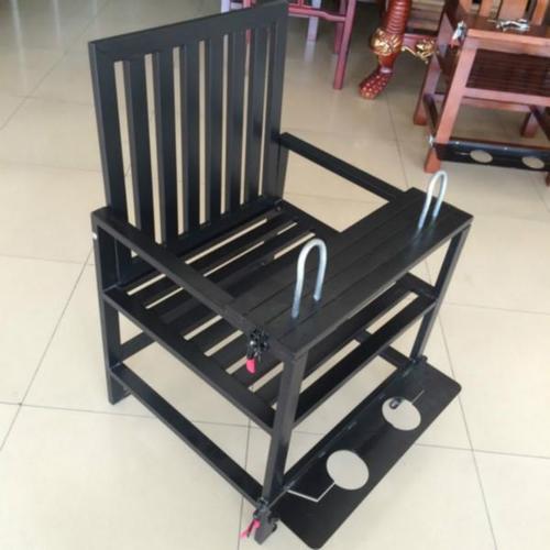 供应铁犯人椅老虎凳审讯椅 铁犯人椅价格 犯人椅厂家