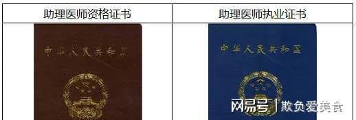 执业医师证和执业助理医师的执业资格证对比有怎么样的区别