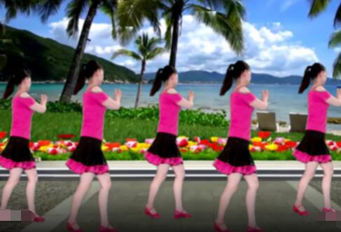 云儿开心广场舞《荞麦花dj》32步 背面演示及分解教学 编舞云儿开心