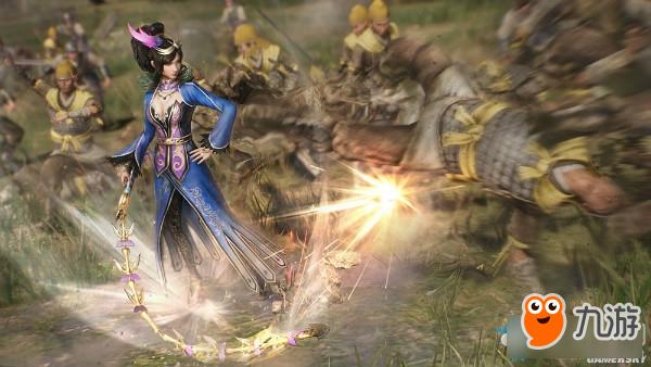 真三国无双8甄姬立绘战斗画面: 小编点评: 甄姬甄宓,三国时期著名的