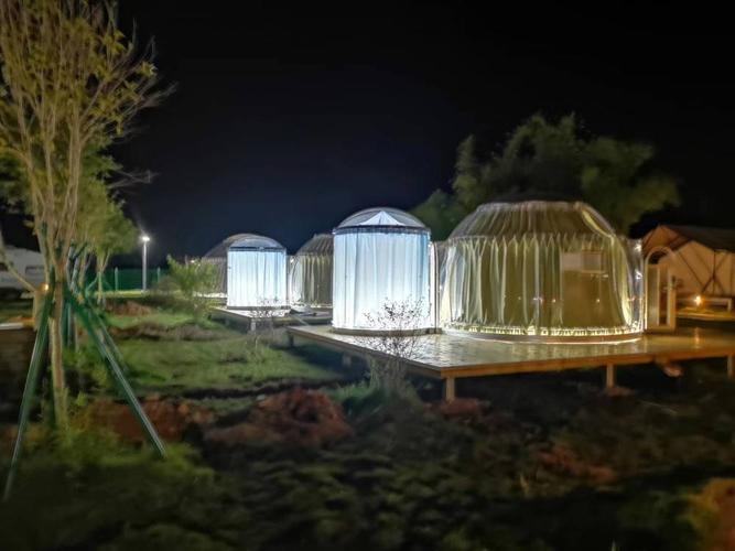 网红水晶屋星空房帐篷景区度假屋民宿酒店户外婚礼佳人有约水晶屋