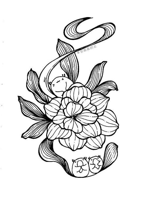 线描临摹素材,原来画画这么简单!练完这波就可以了