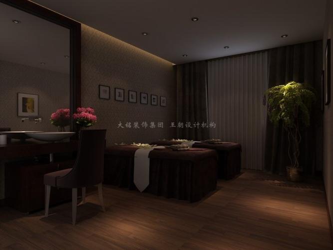男士spa美容会所装修设计效果图