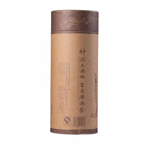 奉家米茶 渠江薄片竹韵筒装250g_薄片_黑茶_茶叶茶具_好多巴多(96459.