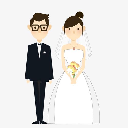 关键词 : 人物设计,婚礼,结婚,婚纱,矢量图,卡通,扁平化
