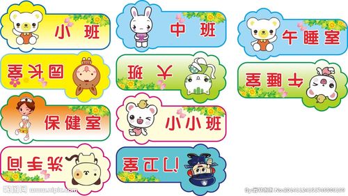 幼儿园班牌图片
