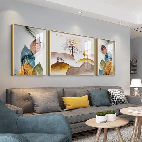 家居饰品油画装饰画摆件餐厅挂画壁画壁饰摆件沙发背景墙客厅装饰画