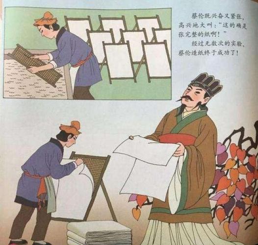 中国四大发明造纸术