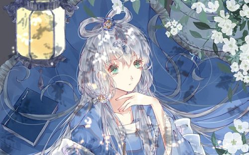 唯美动漫美女高清图片桌面壁纸