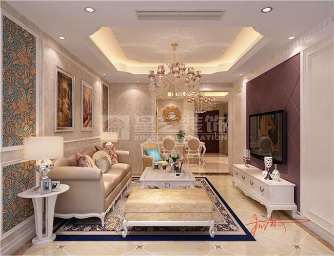 颐景名苑欧式风格装修效果图