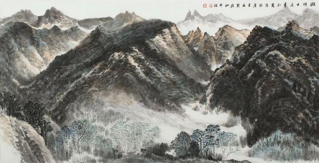 许钦松:墨随笔出——关于"大笔墨"的思考|山水画|画家