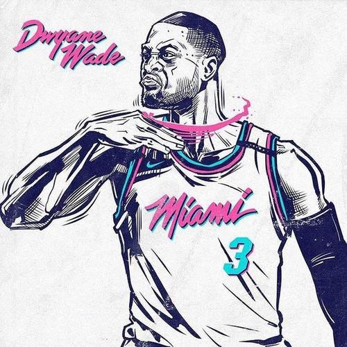 组图国外网友制作的一组nba球星炫酷漫画头像你喜欢吗