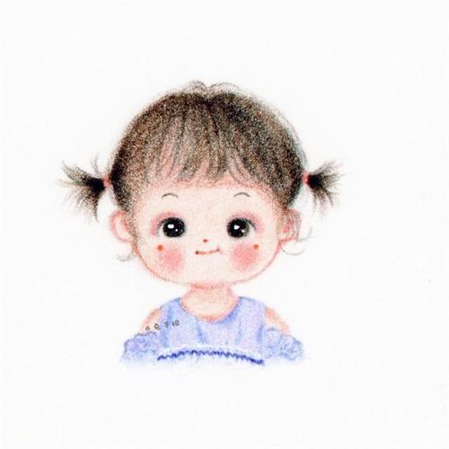 萌萌哒的小娃娃头像,可爱爆表,拿去当头像吧!