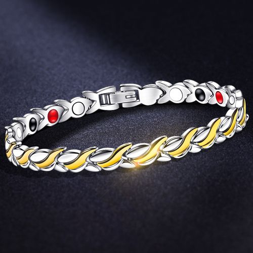 钛钢磁石男士手链韩版个性潮手饰手镯ins小众设计首饰