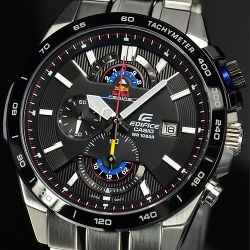 正品卡西欧522红牛限量版运动防水efr520rb-1a男士手表