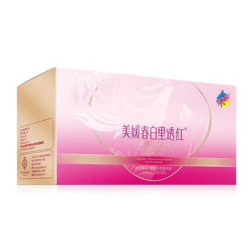 美媛春胶原蛋白液态饮正品口服液精华饮品旗舰店小分子弹性肽粉